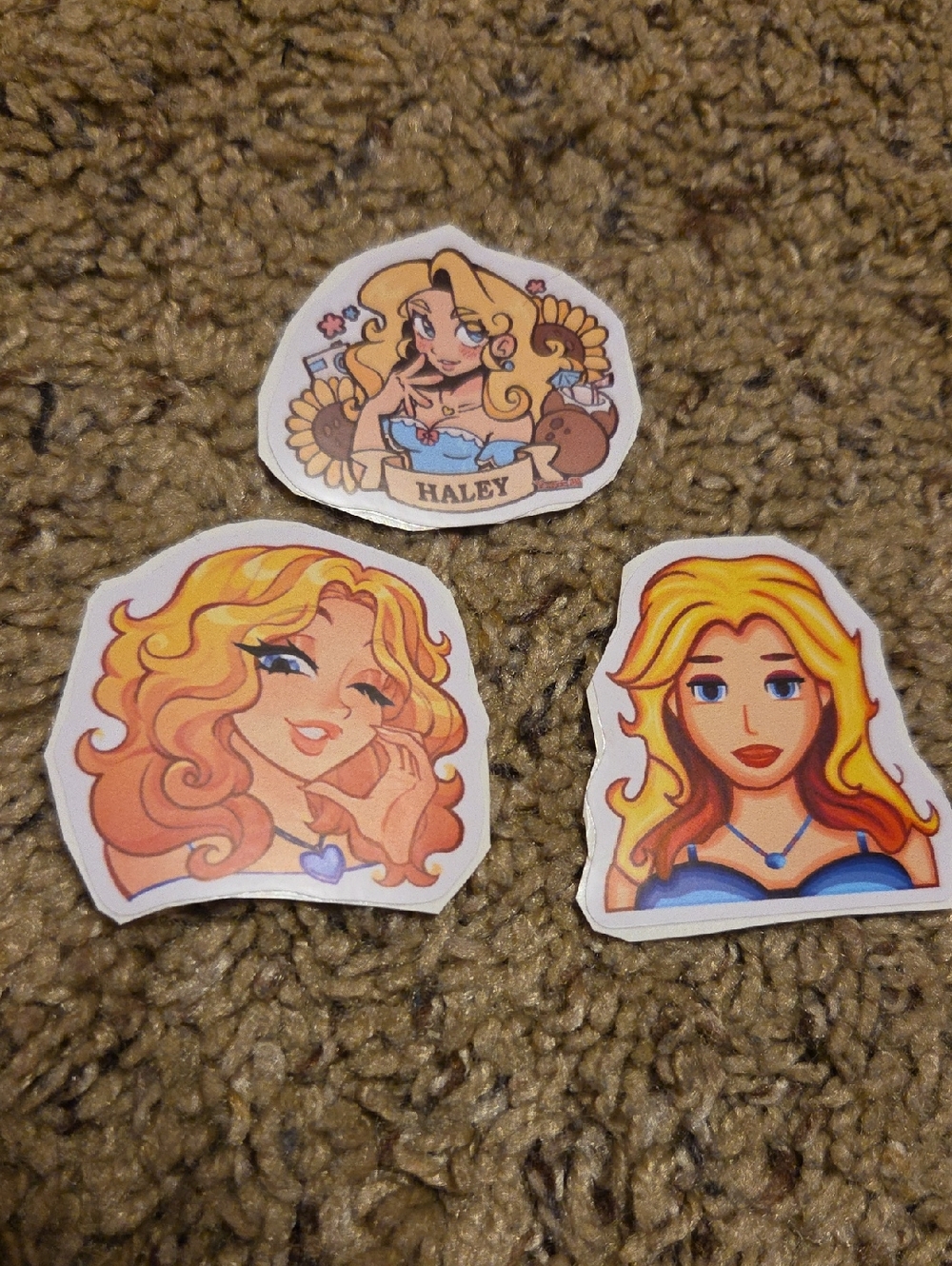 Stardew Valley Haley Sticker Set - Cozy Farm Game